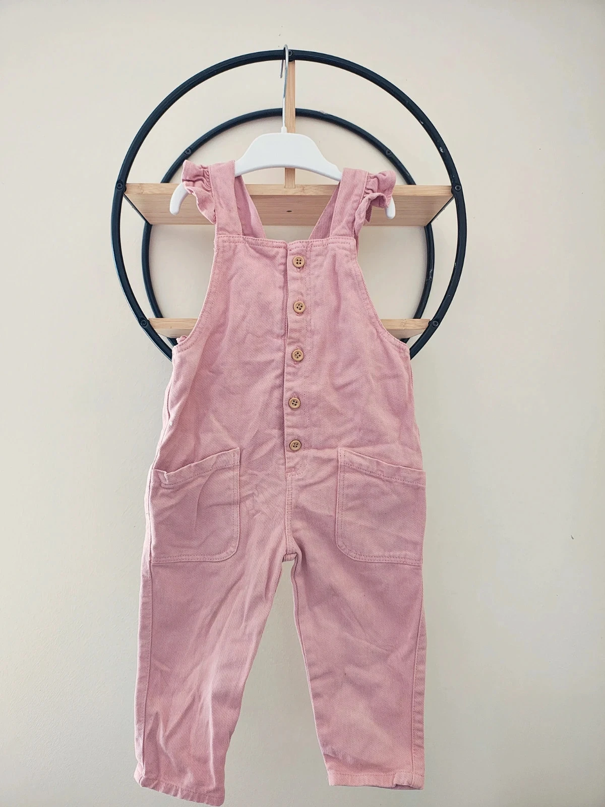 23 24 mois 2 ans salopette rose bout'chou